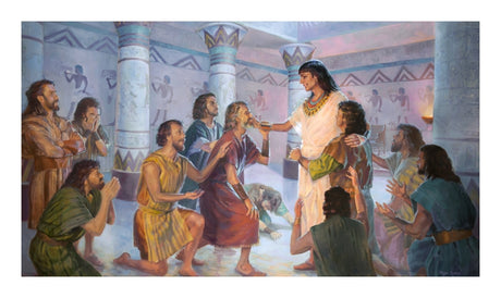 Joseph Forgiving His Brothers