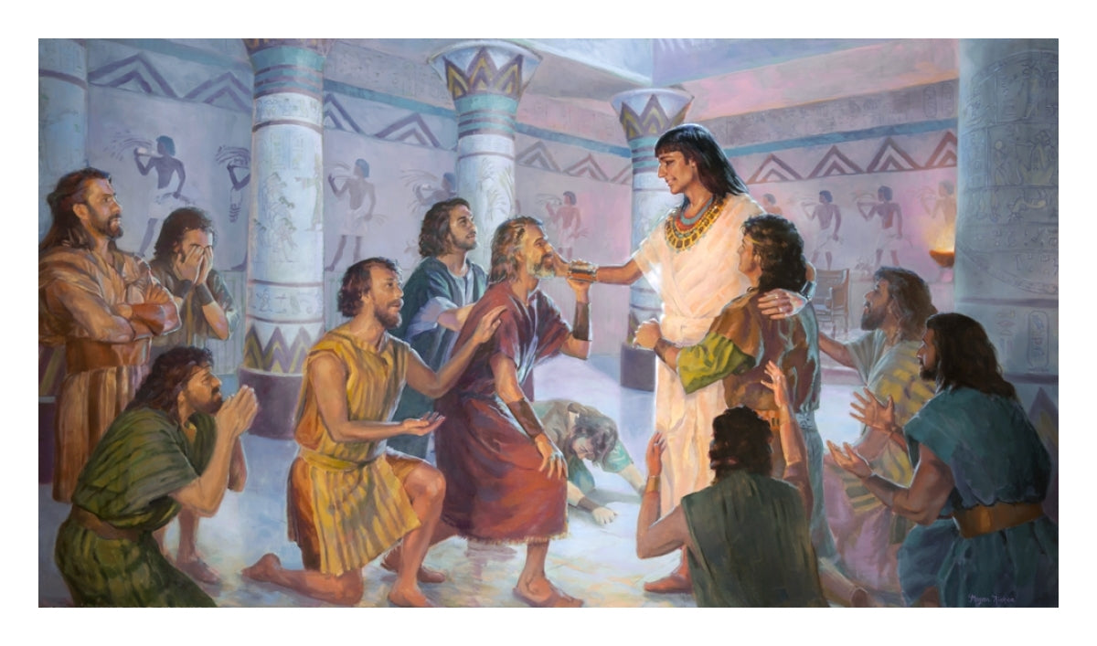 Joseph Forgiving His Brothers