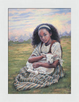 Feed My Lambs - framed giclee canvas