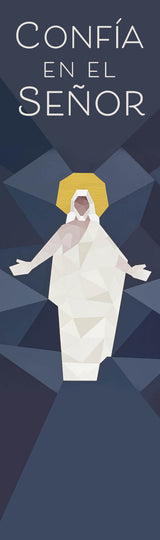 LDS art painting of a cubism-style painting of Christ.