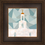 Newport Beach California Temple - Geometric by Madison Wardle