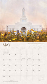 I Love to See the Temple Mandy Jane Williams 2027 Calendar