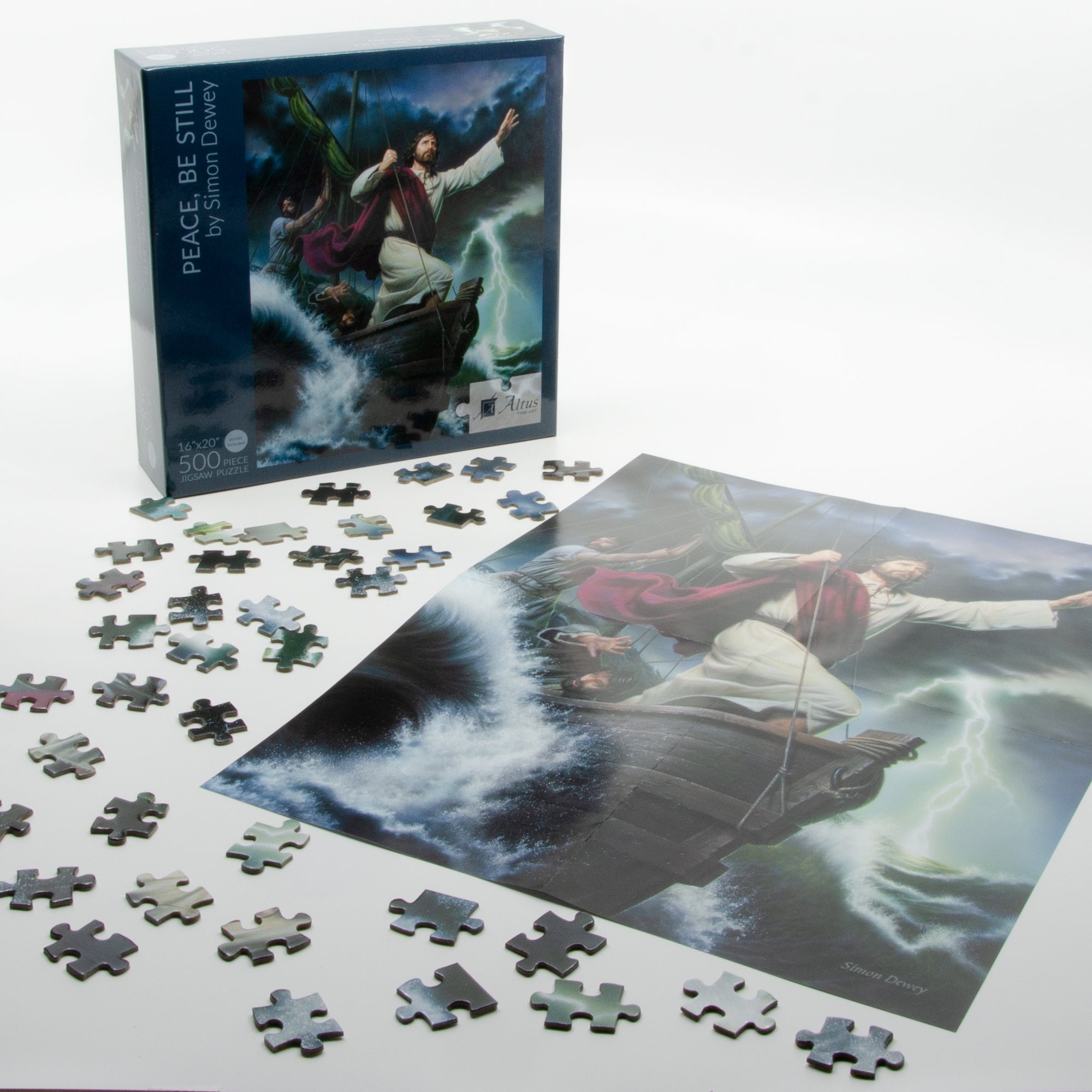 Peace, Be Still 16x20 jigsaw puzzle 500 pieces – Altus Fine Art