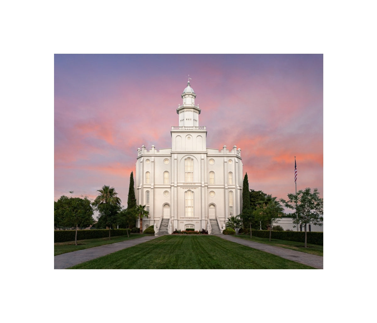 St George Temple - Eventide