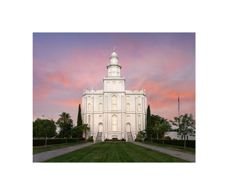 St George Temple - Eventide