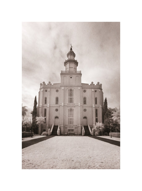 St George Temple - Infared
