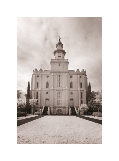 St George Temple - Infared