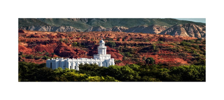 St George Temple - Red Rock