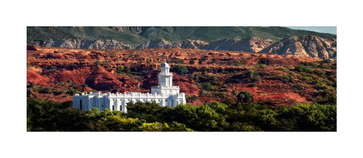 St George Temple - Red Rock