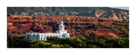 St George Temple - Red Rock