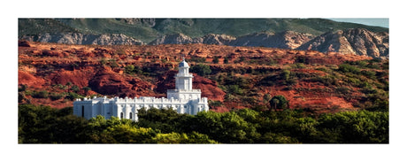 St George Temple - Red Rock