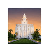St. George Temple - Eventide