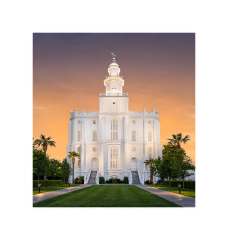St. George Temple - Eventide