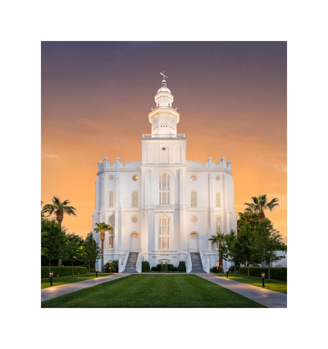 St. George Temple - Eventide