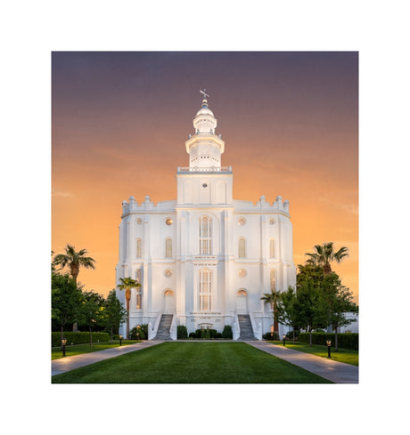 St. George Temple - Eventide