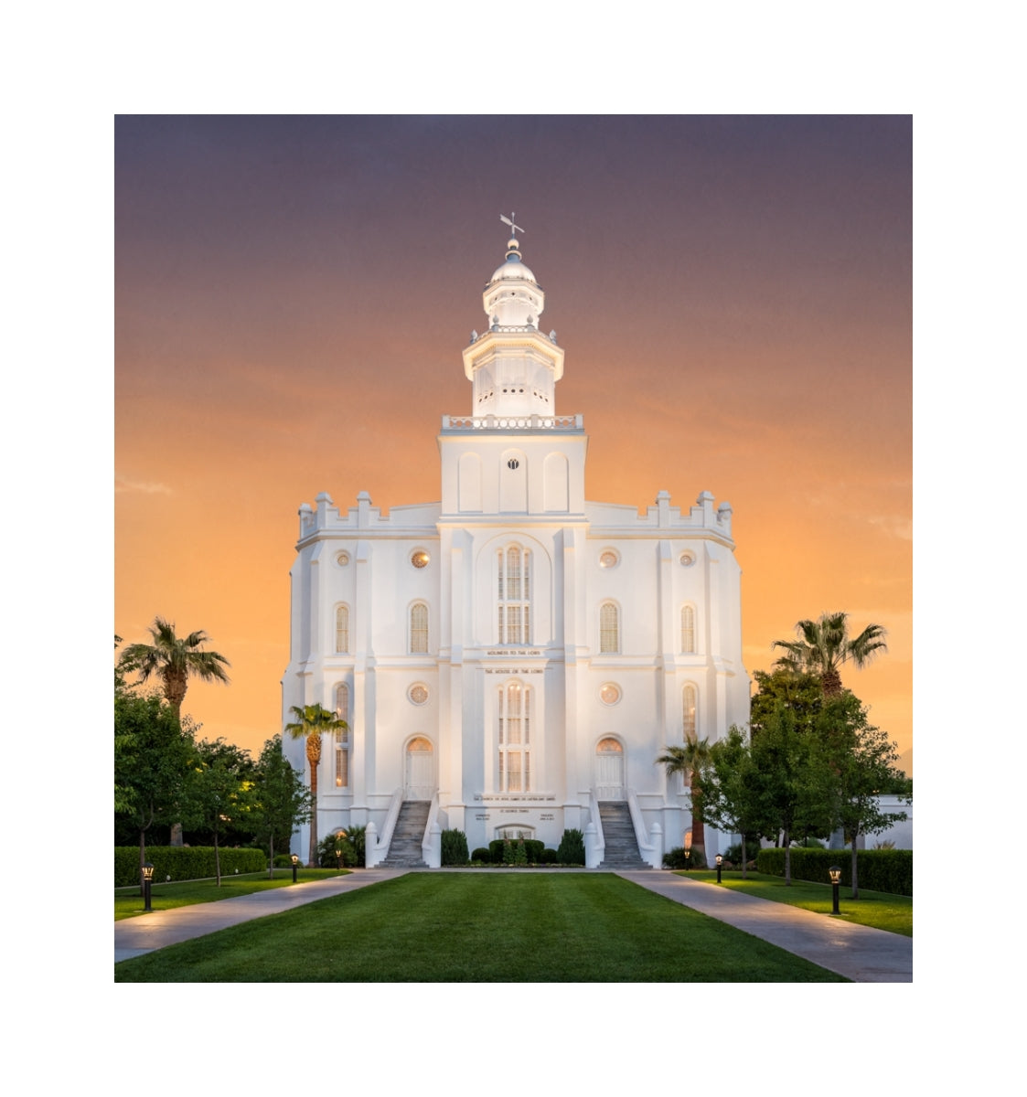 St. George Temple - Eventide