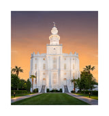 St. George Temple - Eventide