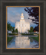 St George Temple - Rain Path by Robert A Boyd