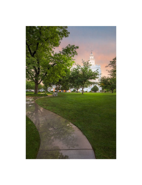 St George Temple - Pathway