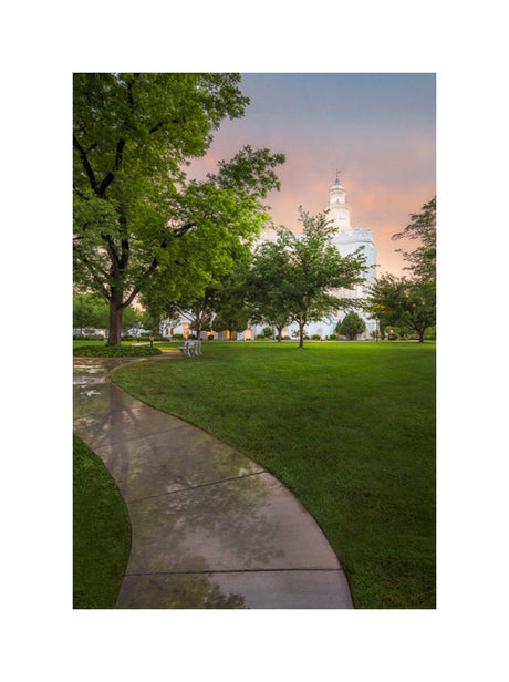 St George Temple - Pathway