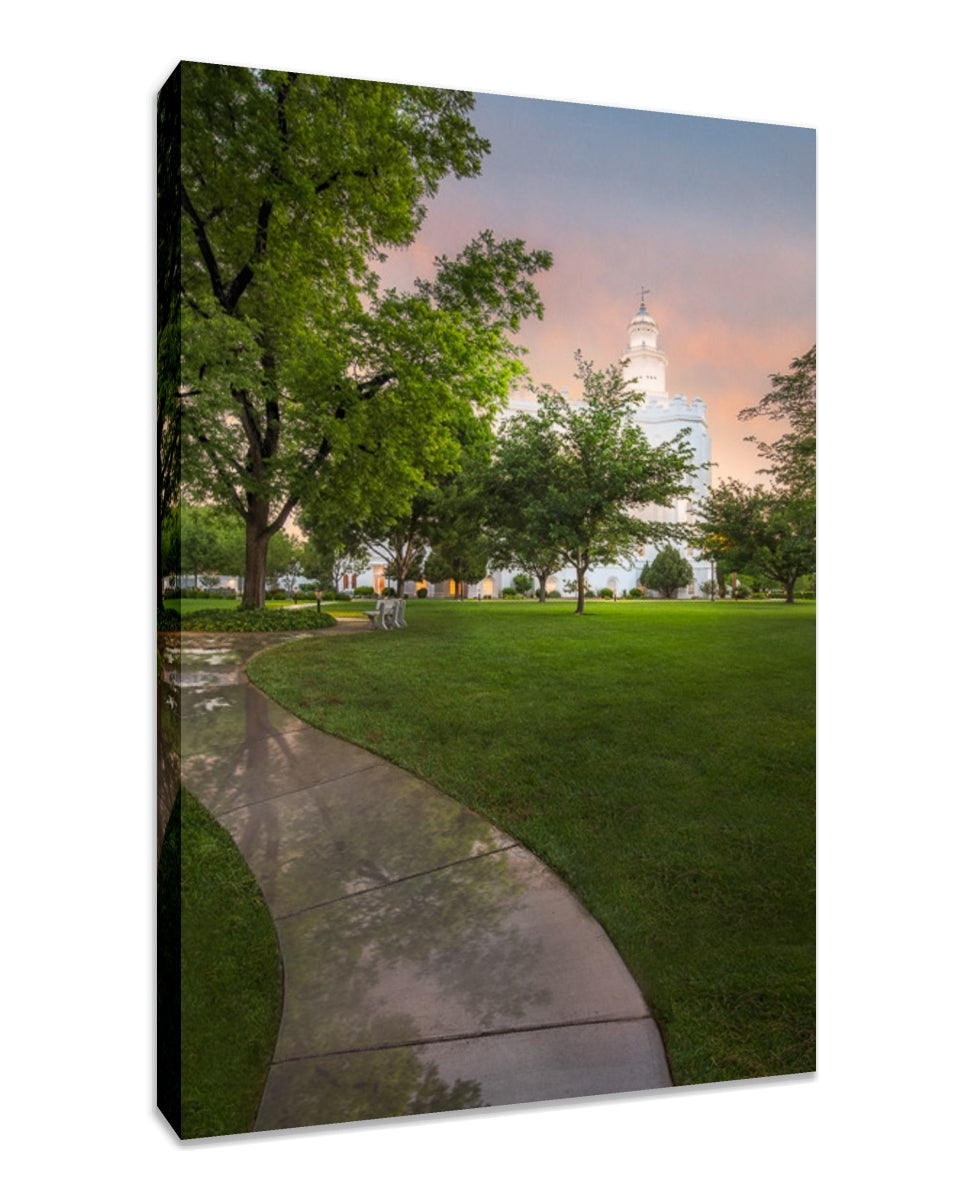 St George Temple - Pathway