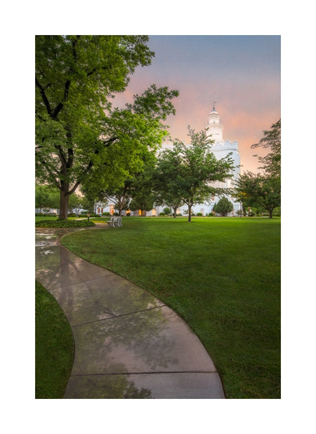 St George Temple - Pathway