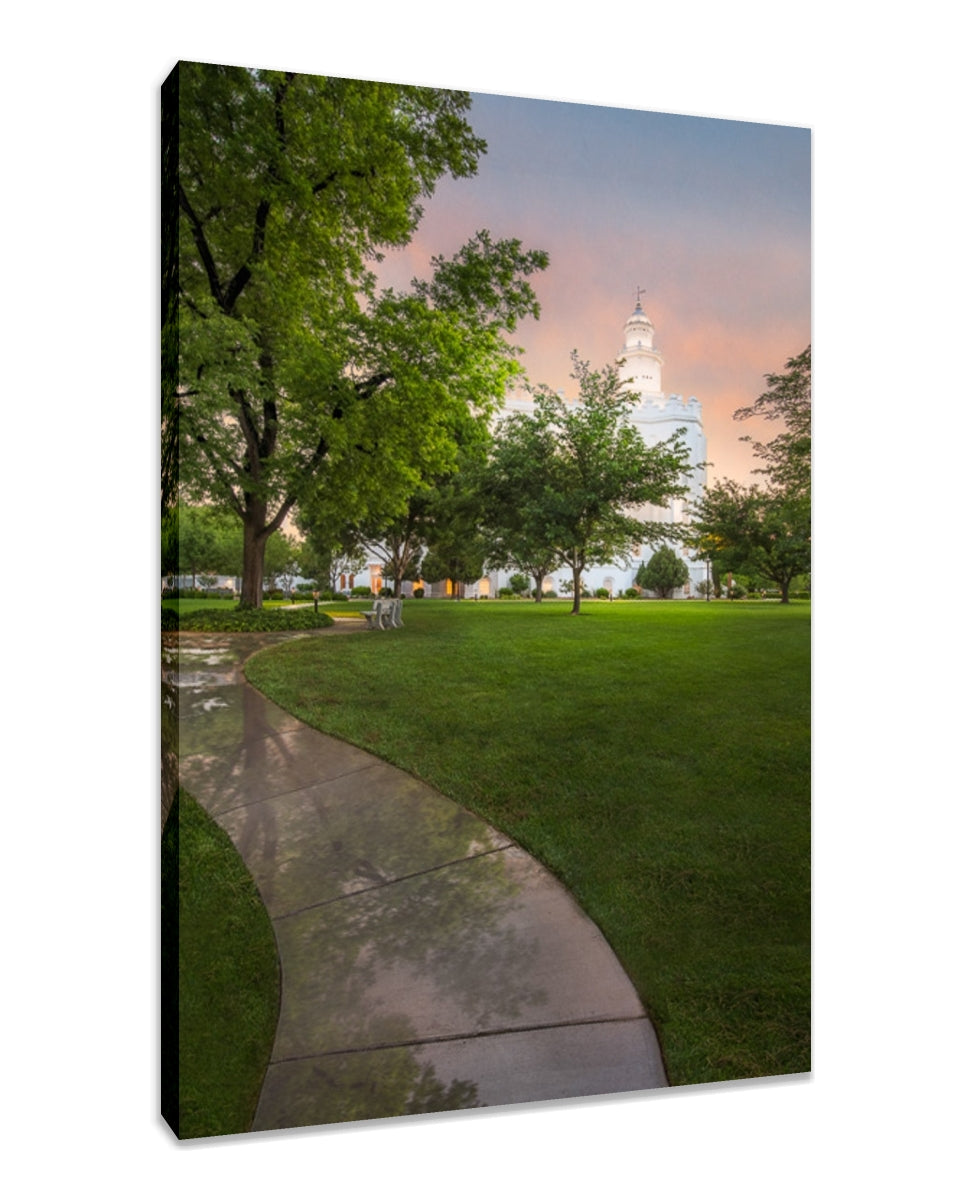 St George Temple - Pathway