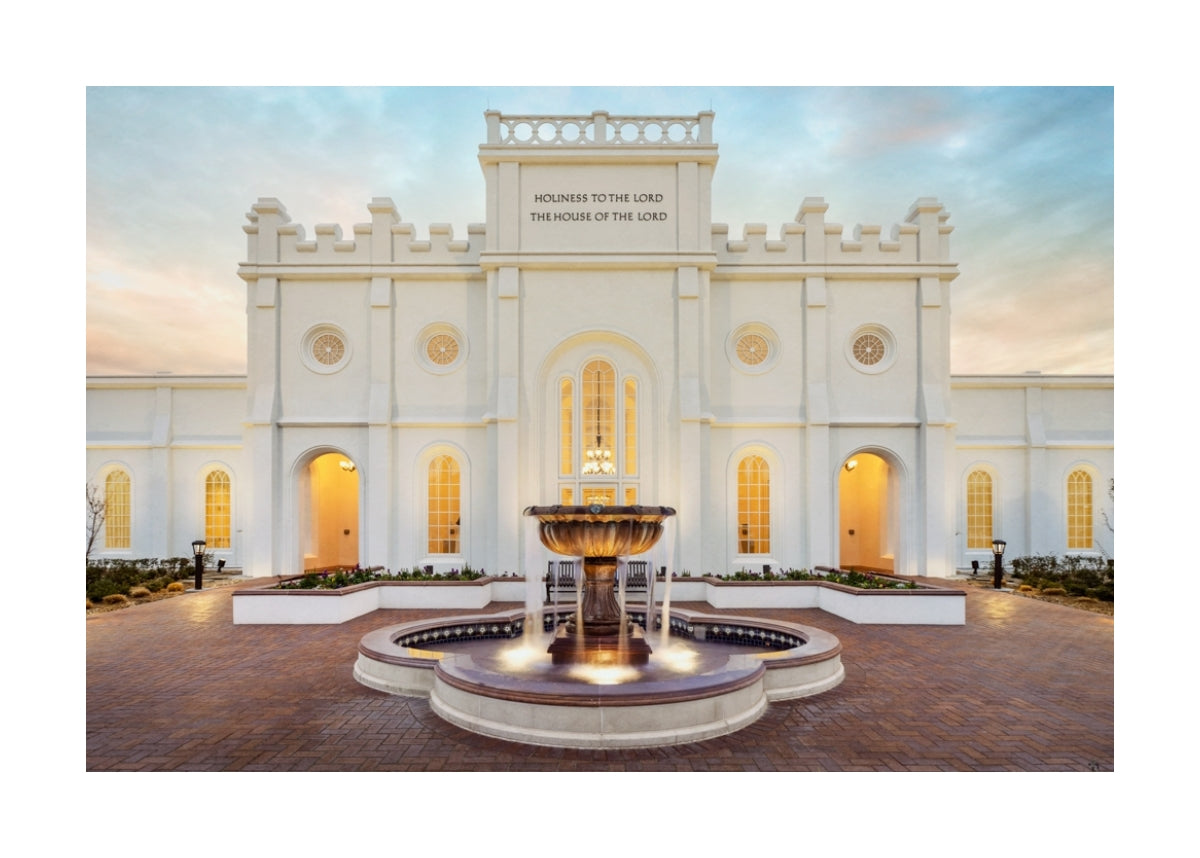 St George Temple - Windows of Heaven