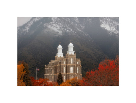 Logan Temple - First Snow