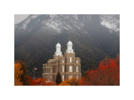 Logan Temple - First Snow