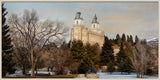 Manti Temple - Seasons Crossing by Robert A Boyd