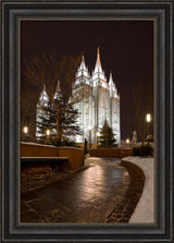 Salt Lake Temple - Snow Path