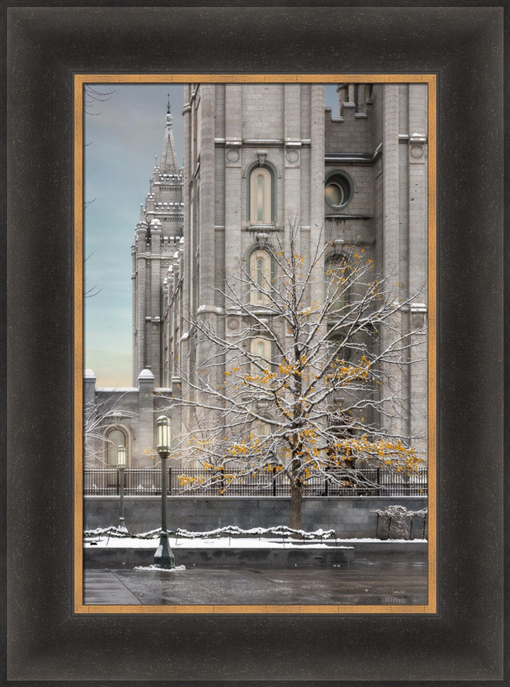 Salt Lake Temple - Tree of Life by Robert A Boyd
