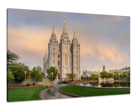Salt Lake Temple- Covenant Path by Robert A Boyd