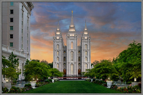 Salt Lake Temple - Amazing Grace by Robert A Boyd