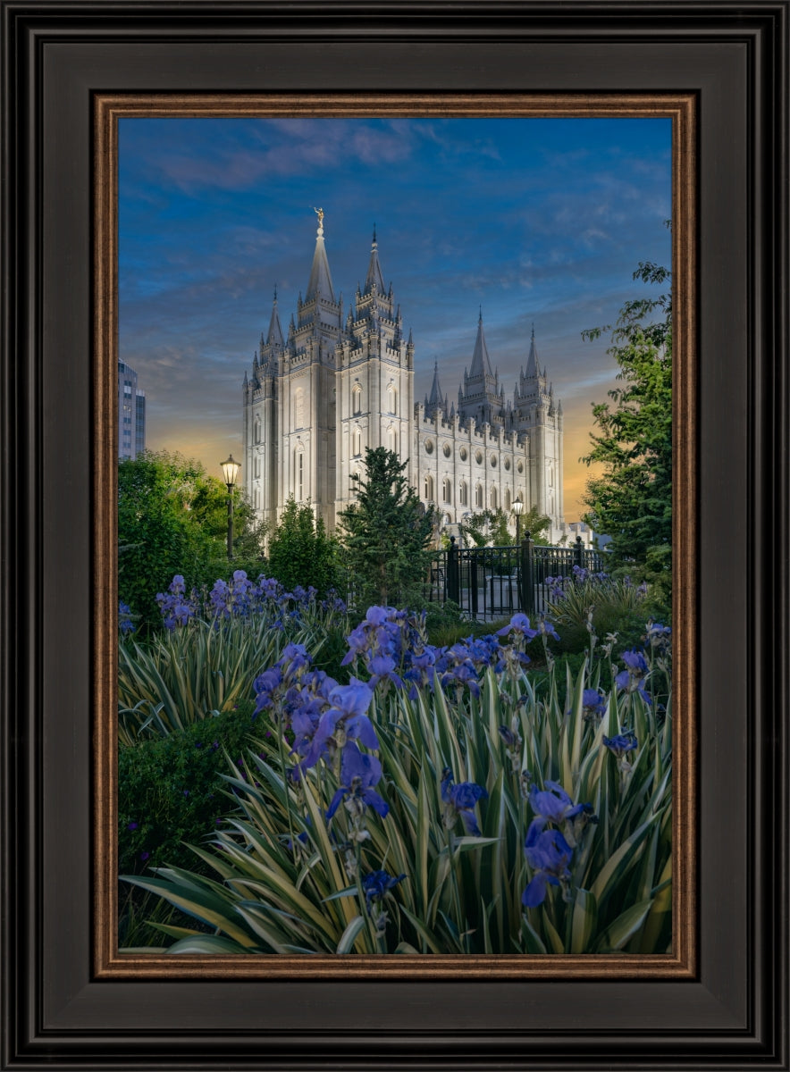 Salt Lake Temple- Garden Oasis