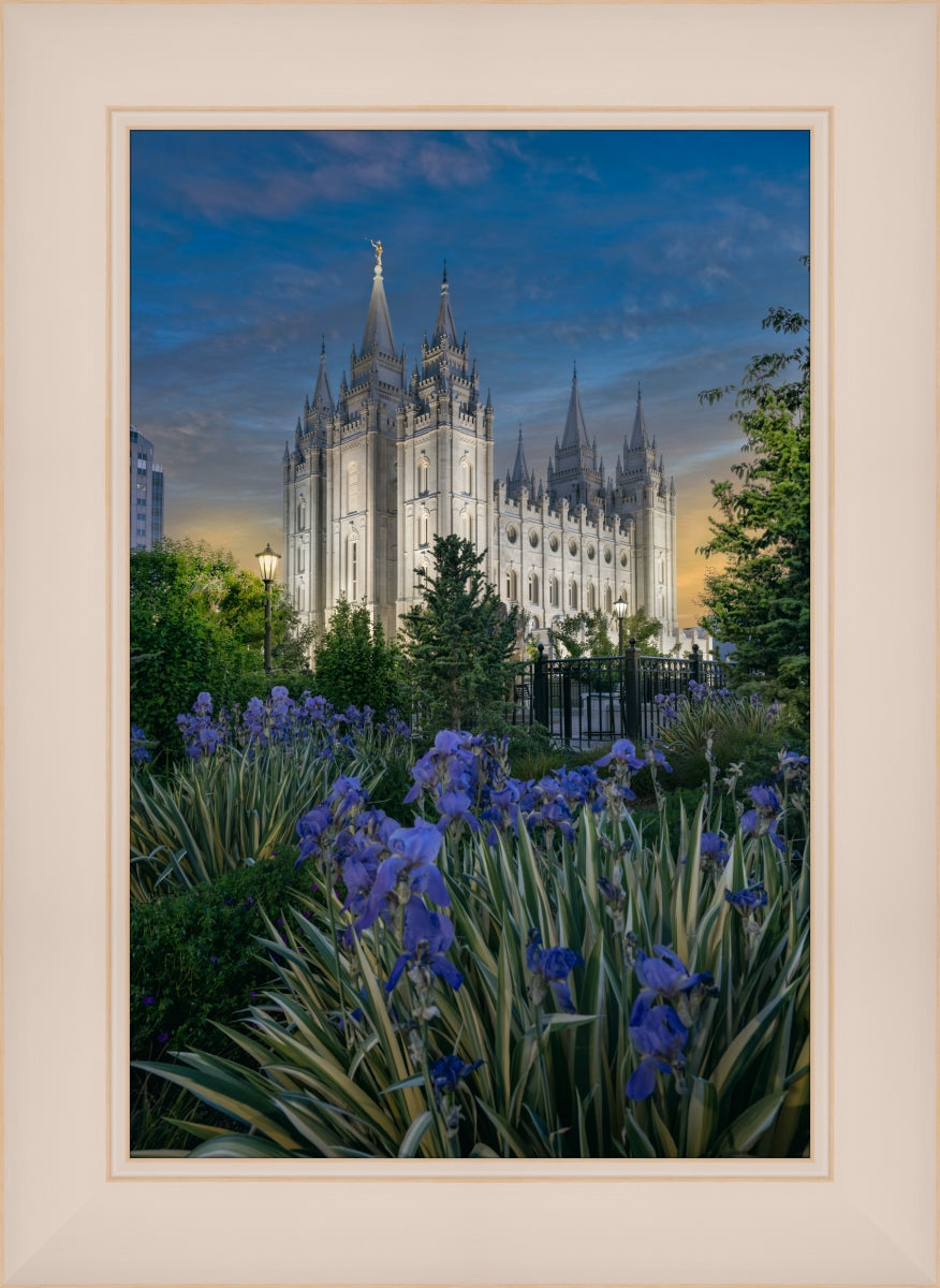 Salt Lake Temple- Garden Oasis
