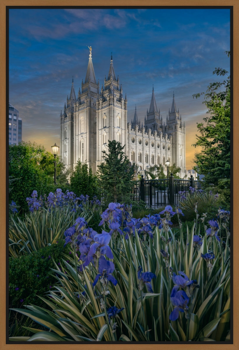 Salt Lake Temple- Garden Oasis