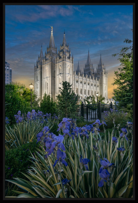 Salt Lake Temple- Garden Oasis