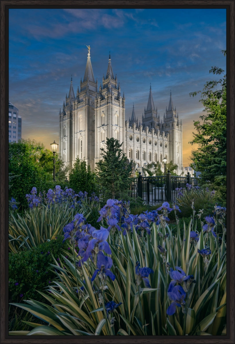 Salt Lake Temple- Garden Oasis