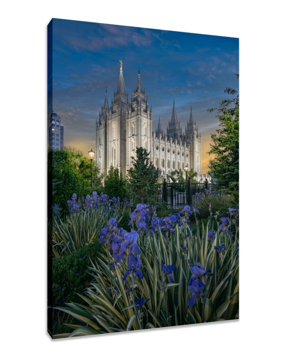 Salt Lake Temple- Garden Oasis