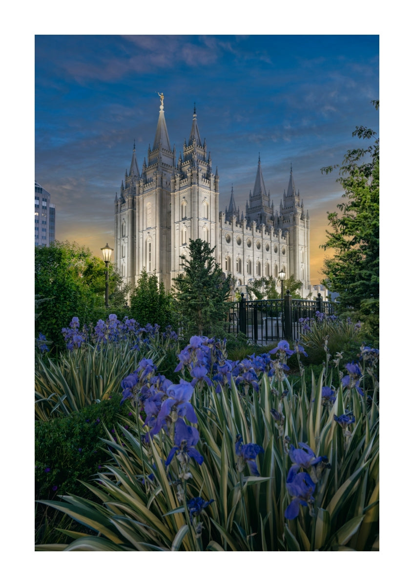 Salt Lake Temple- Garden Oasis