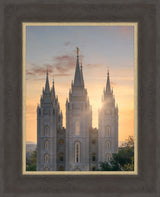Salt Lake Temple- Radiant Beams