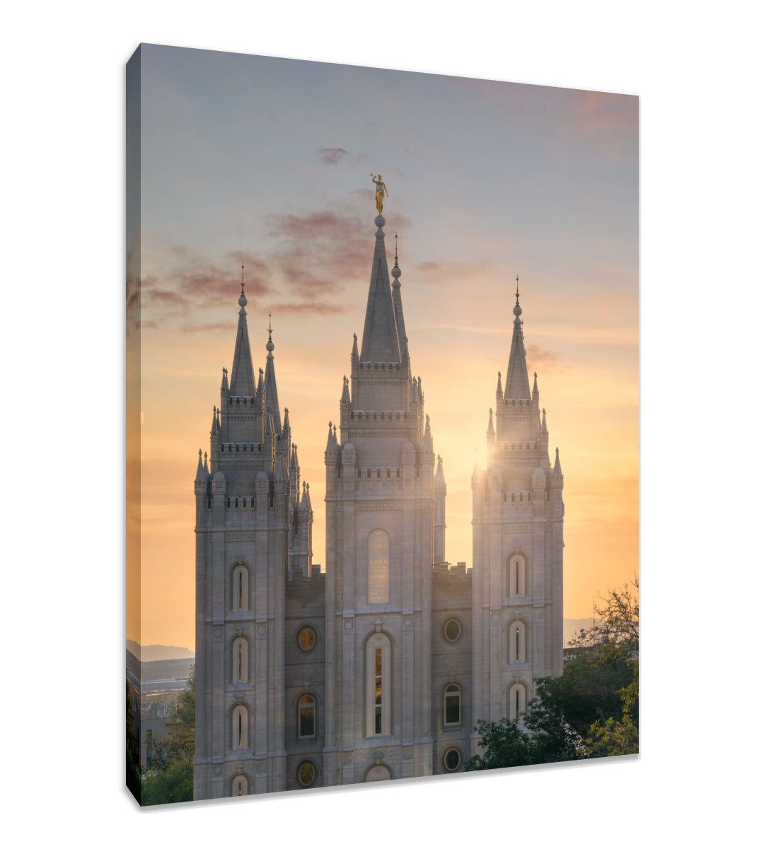 Salt Lake Temple- Radiant Beams