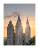 Salt Lake Temple- Radiant Beams