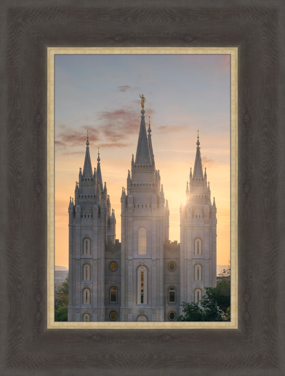 Salt Lake Temple- Radiant Beams