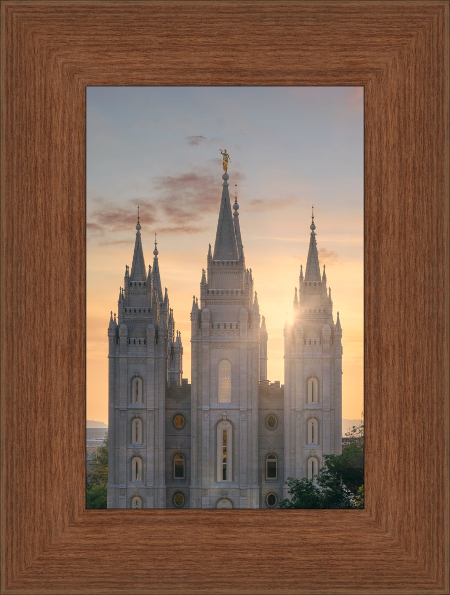 Salt Lake Temple- Radiant Beams