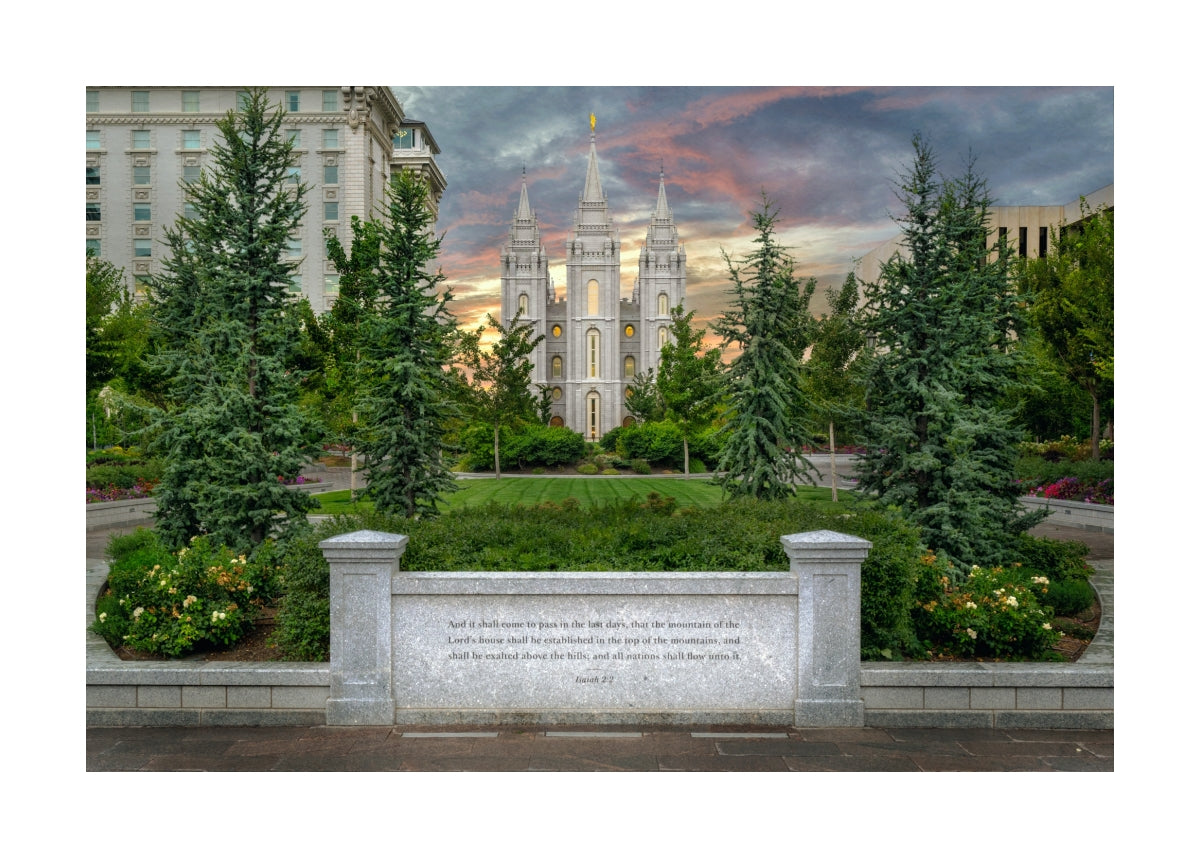 Salt Lake Temple - Isaiah 2:2