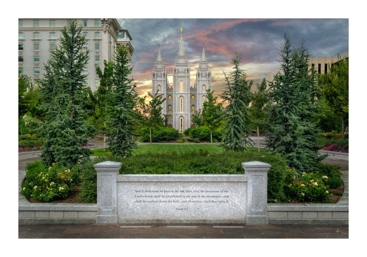 Salt Lake Temple - Isaiah 2:2