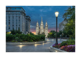 Salt Lake Temple - Sunset Stroll